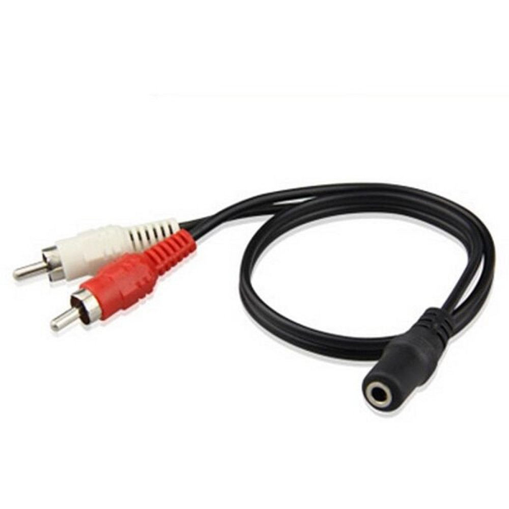 Переходник 3.5 Jack-2 RCA - купить в Бишкеке